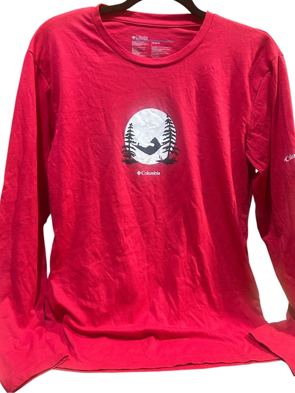 Columbia Unisex Sportswear Long-Sleeve  Nature Graphic Tee